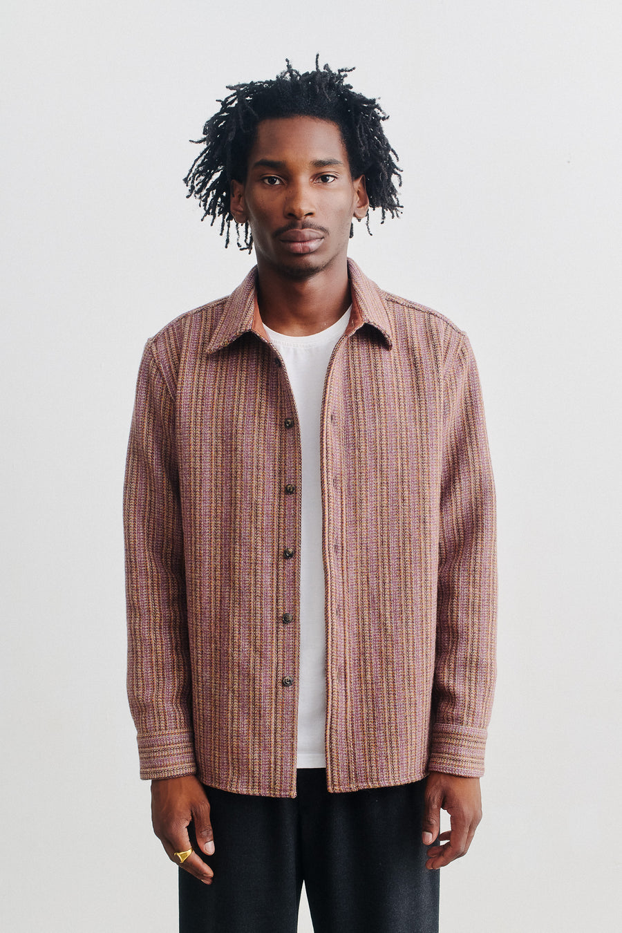 SPORTIVO STORE_Dullu Shirt Log Fire Stripe