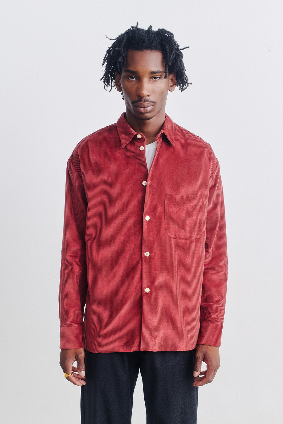 SPORTIVO STORE_Gusto Shirt Blushy Corduroy