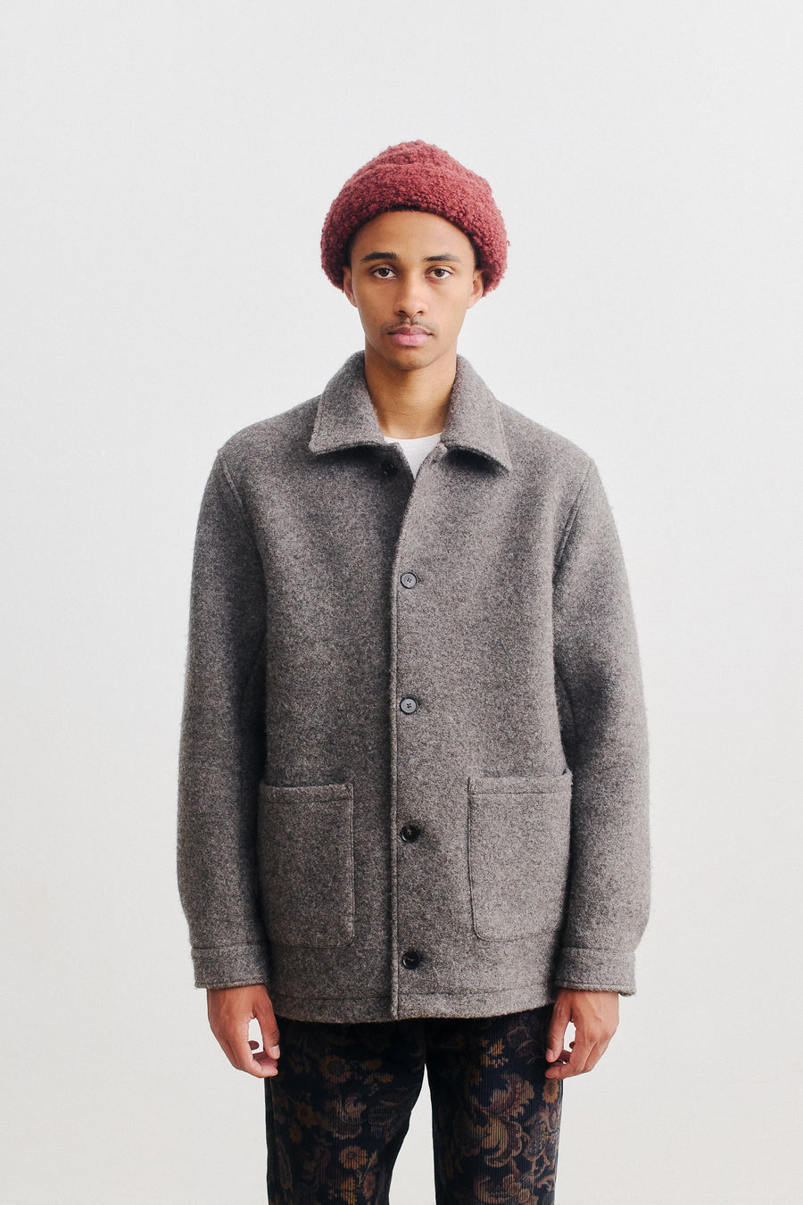 SPORTIVO STORE_Jorvi Jacket Boiled Grey Wool