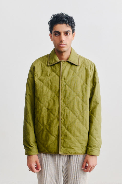 SPORTIVO STORE_Kiljan Quilted Jacket Frozen Moss