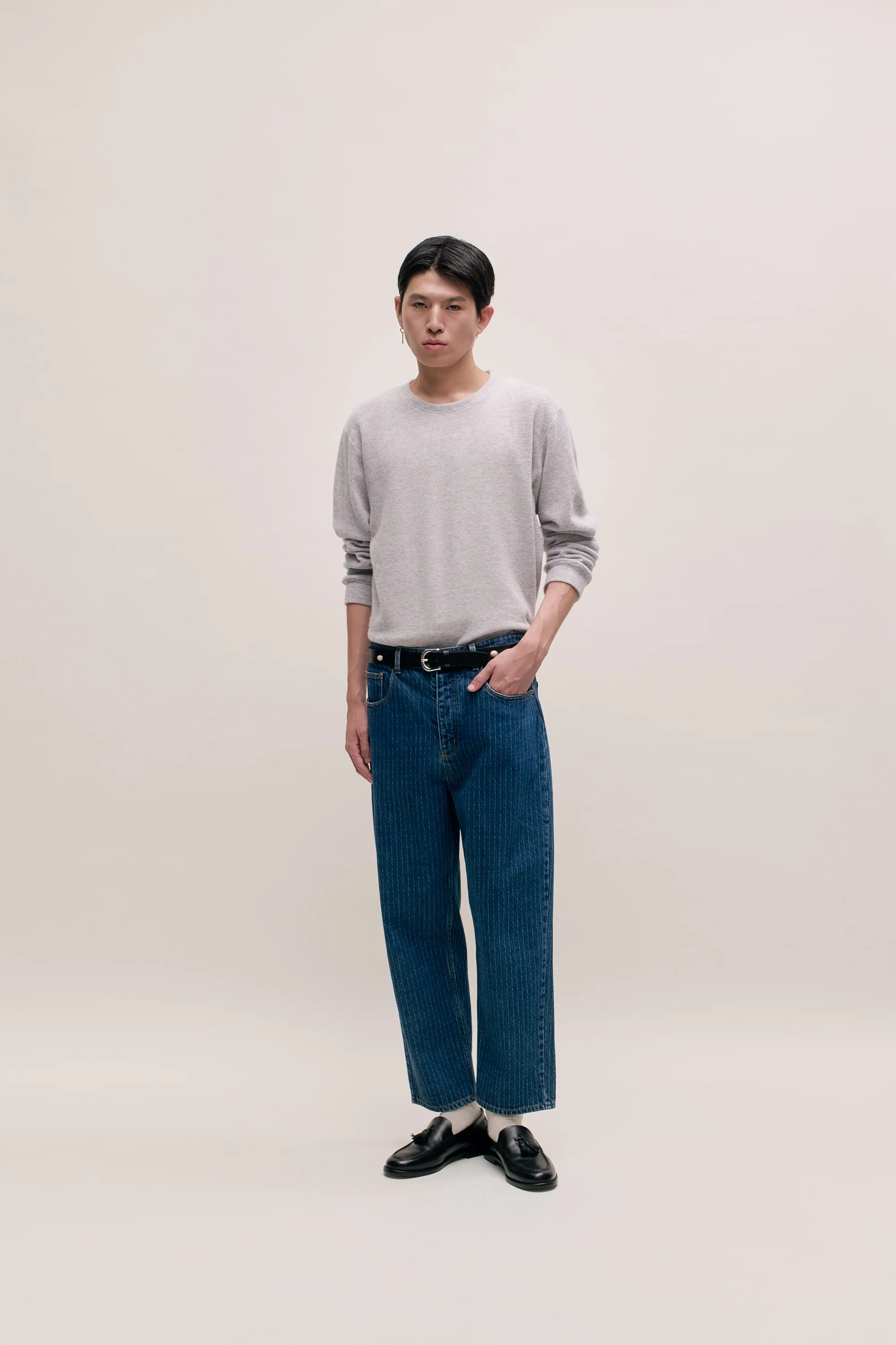 Terek Jeans Ribbed Blue Denim_1