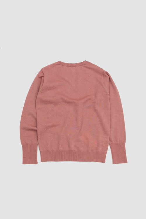 SPORTIVO STORE_Marine Crew Neck Lyserod