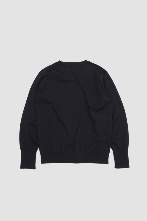 SPORTIVO STORE_Marine Crew Neck Navy Blue