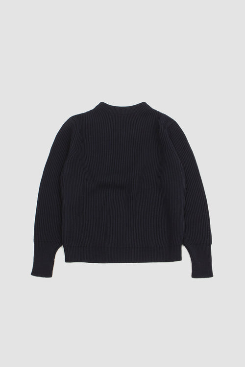 SPORTIVO STORE_Navy Crewneck Navy Blue