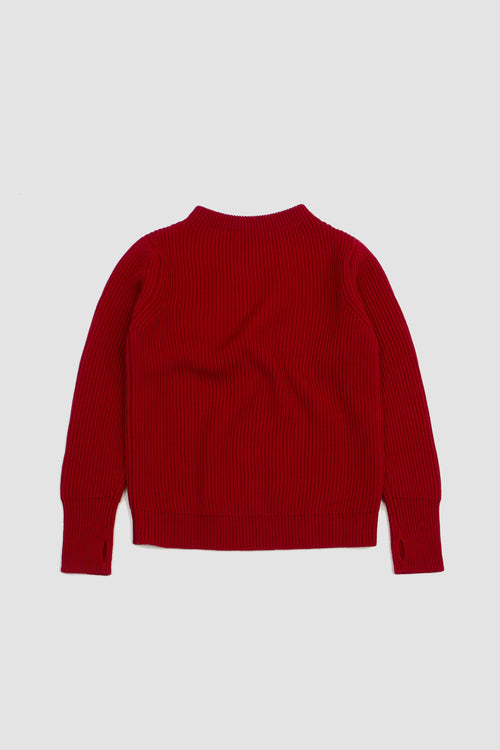 SPORTIVO STORE_Navy Crewneck Red