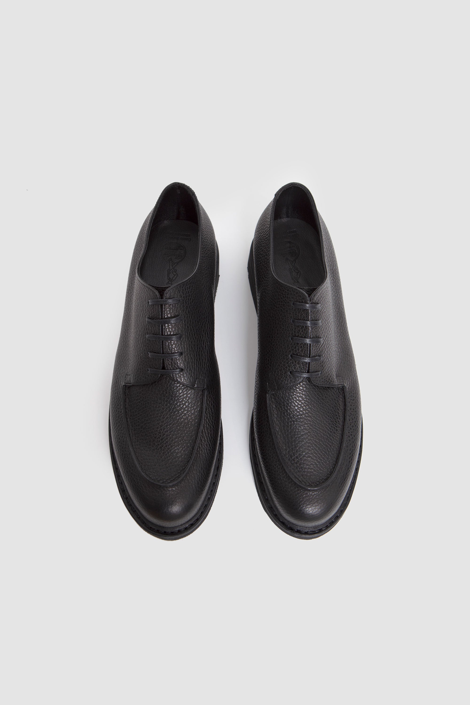 X Paraboot Mirage Leather Shoes Black_3