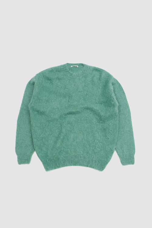 SPORTIVO STORE_Brushed Super Kid Mohair Knit Jade Green