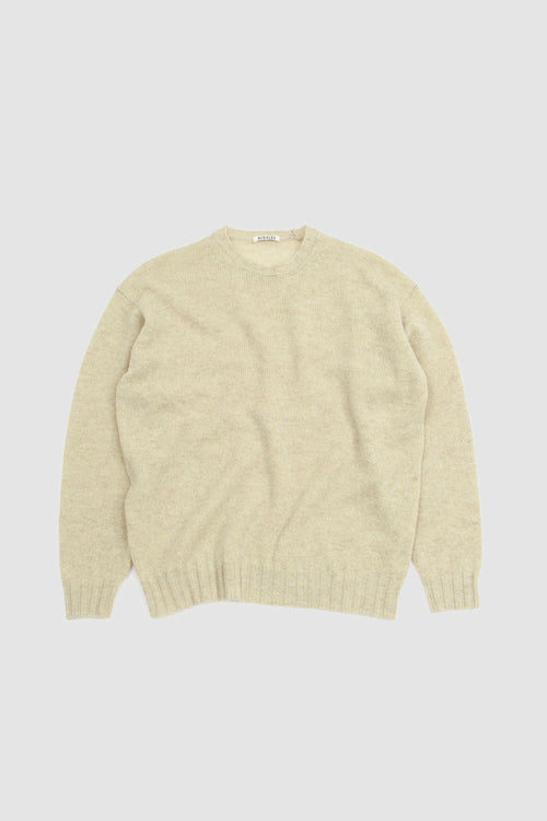 SPORTIVO STORE_Shetland Wool Cashmere Knit Yellow Green