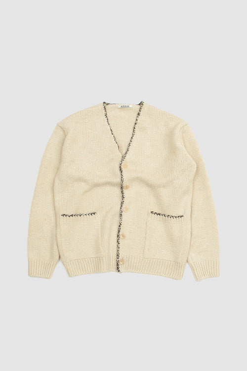SPORTIVO STORE_Silk Wool Mix Knit Cardigan Mix Peach