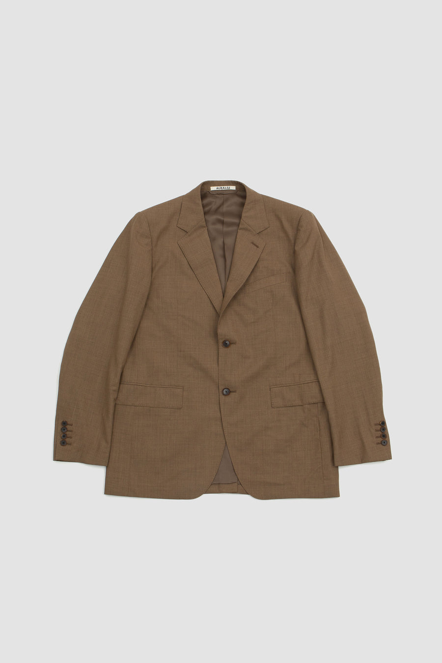 SPORTIVO STORE_Super Fine Tropical Wool Jacket Top Brown