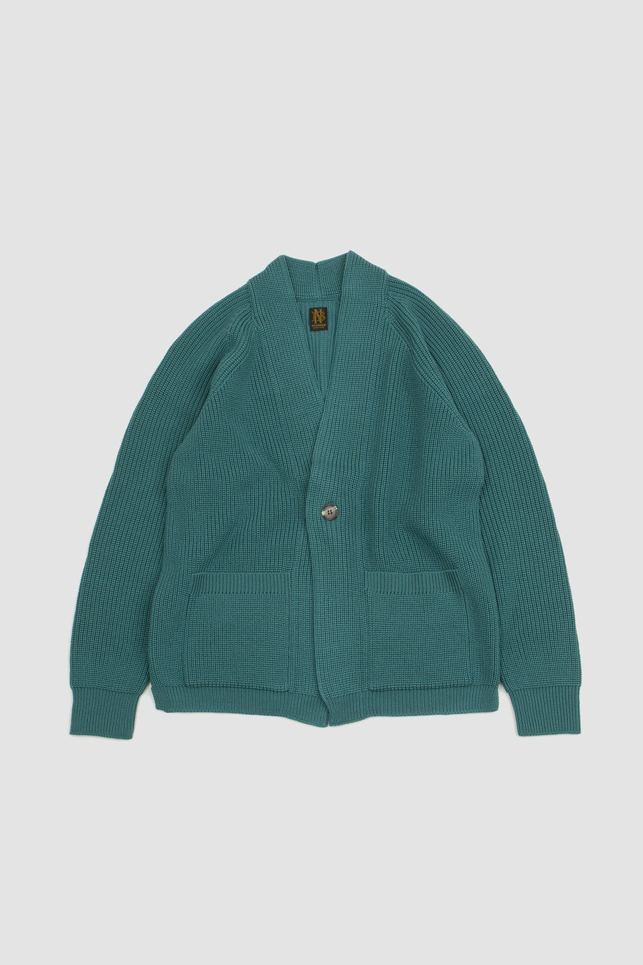 SPORTIVO STORE_One Button Cardigan Emerald