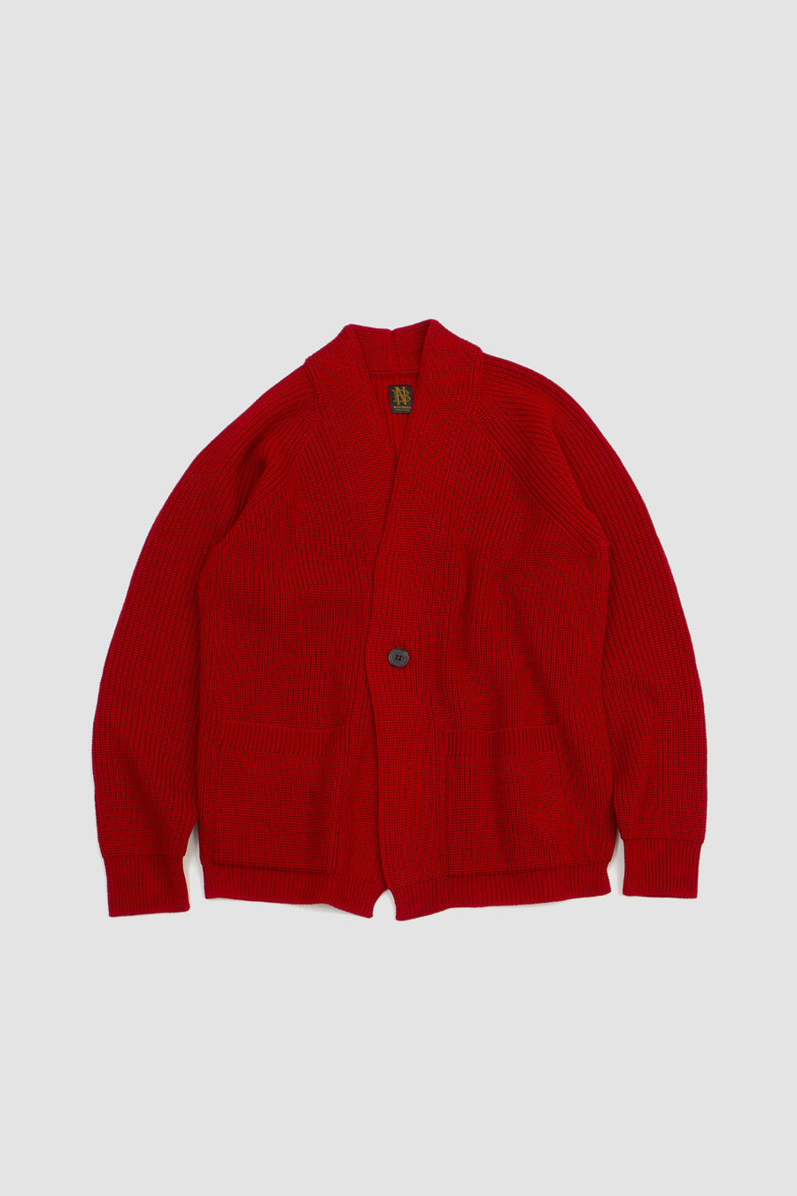 SPORTIVO STORE_One Button Cardigan Ruby