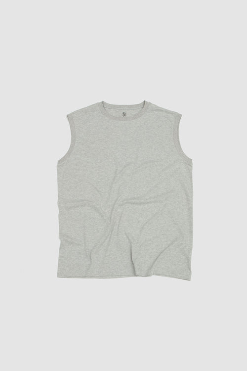 SPORTIVO STORE_Royal Org. Cotton No Sleeve Heather Gray