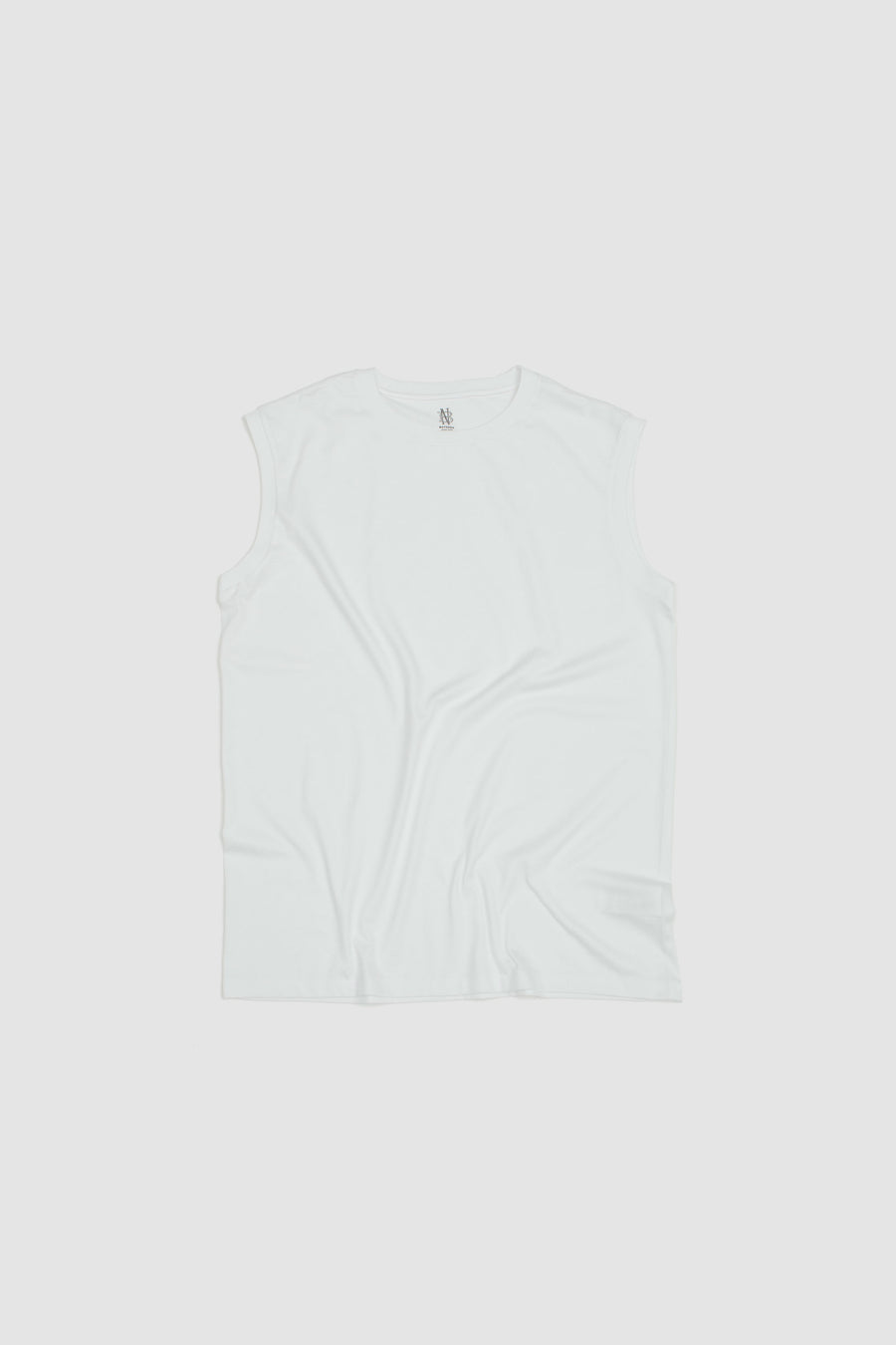 SPORTIVO STORE_Royal Org. Cotton No Sleeve White