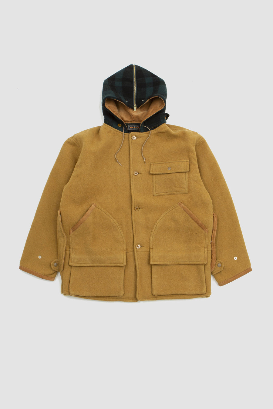 SPORTIVO STORE_Heavy Melton Hunting Parka Camel