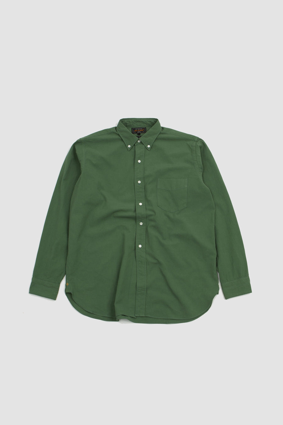 SPORTIVO STORE_Strong Twisted Oxford Omi Bleached Shirt Green