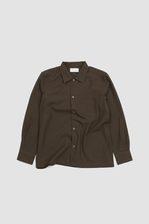 SPORTIVO STORE_Farm Shirt Army Crepe Rock