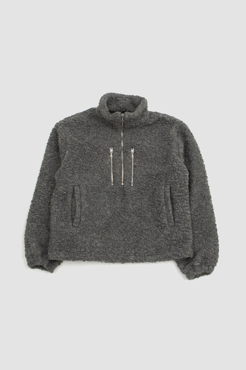 SPORTIVO STORE_Zip Smock Tirreno Charcoal