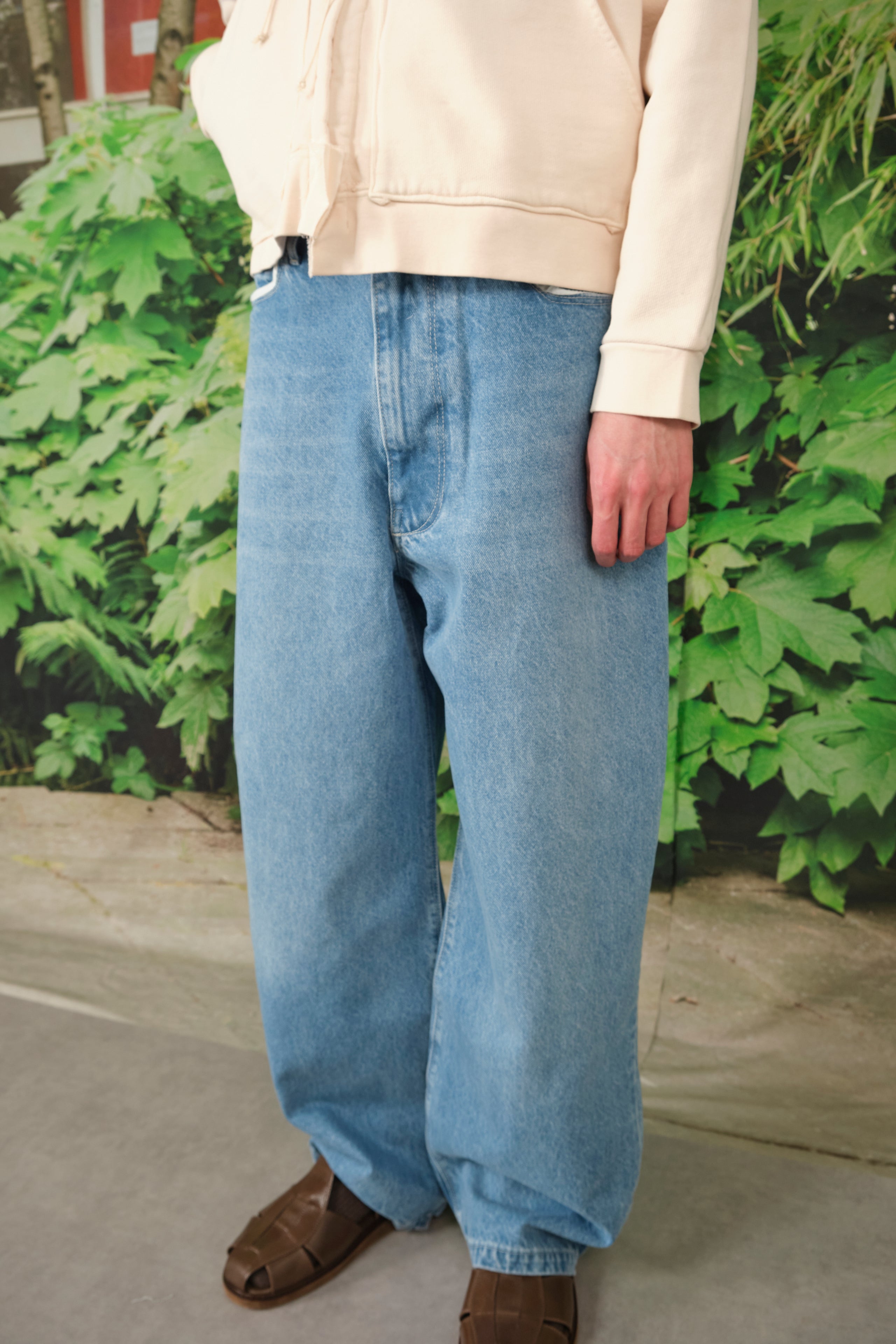 Jeans Washed Denim Light Blue_8