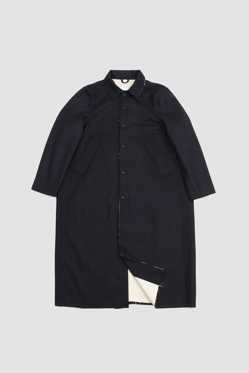 SPORTIVO STORE_Long Gap Coat Black Navy