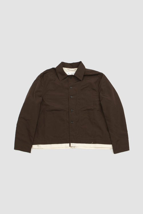 SPORTIVO STORE_Oversized Worker Jacket Brown
