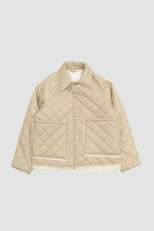 SPORTIVO STORE_Padded Coach Jacket Sand
