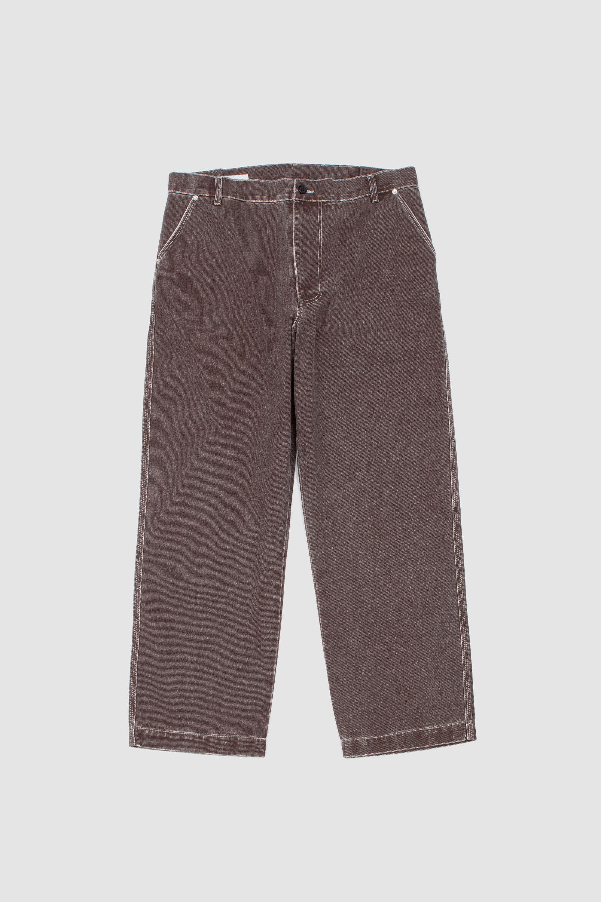 Straight Jeans Brown