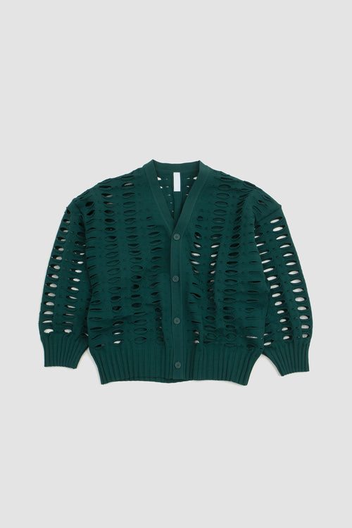 SPORTIVO STORE_Feçade Vents Cardigan Dark Green