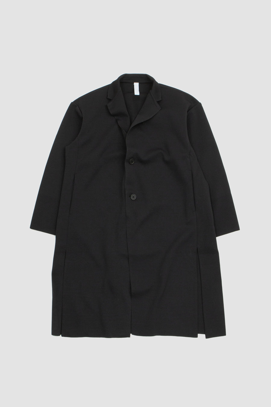 SPORTIVO STORE_Milan Rib Chester Coat Black
