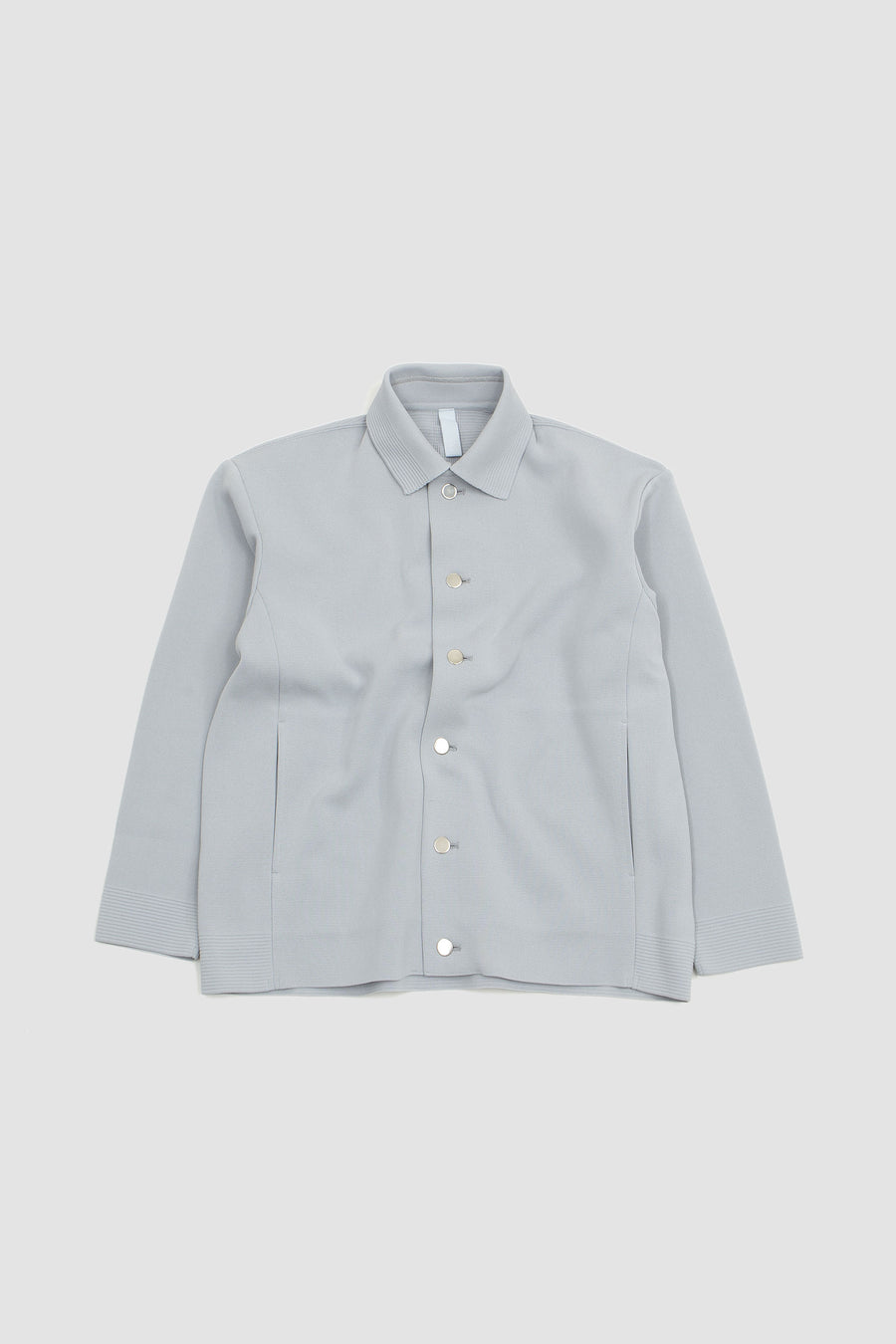 SPORTIVO STORE_Milan Rib Shirt Jacket Light Grey