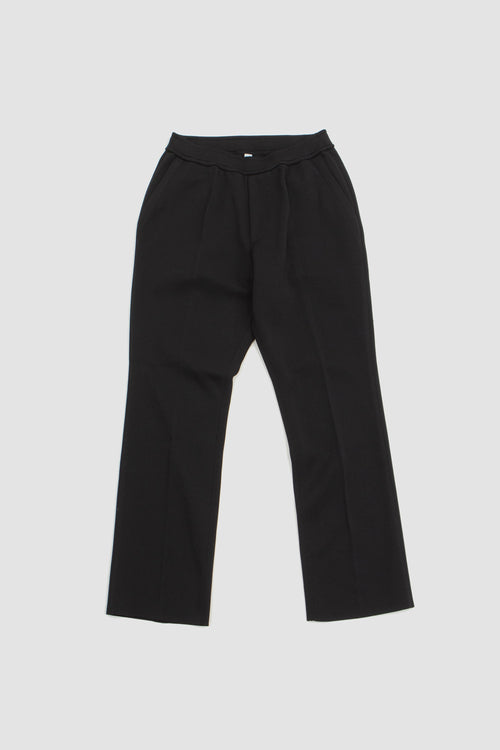 SPORTIVO STORE_Milan Rib Straight Pants Black