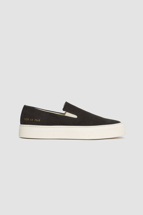 SPORTIVO STORE_Slip On In Bumpy Nubuk Black