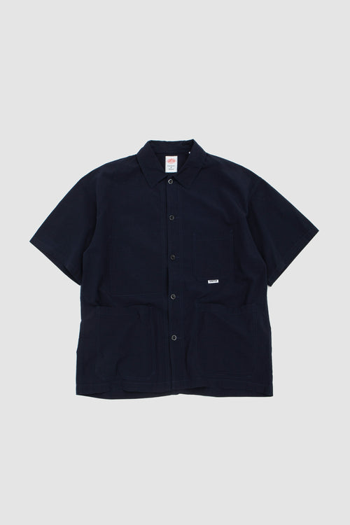 SPORTIVO STORE_Coverall SS Shirt Washer Broad Navy