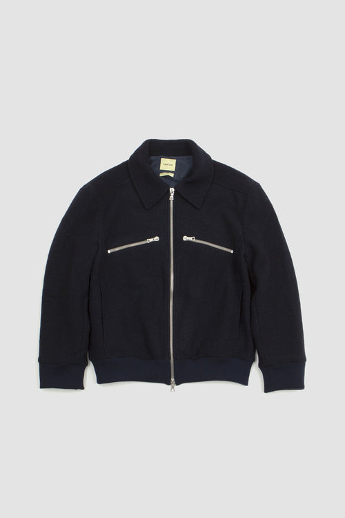 SPORTIVO STORE_Zipped Mechanician Blouson Navy