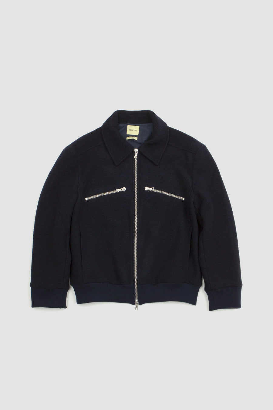 SPORTIVO STORE_Zipped Mechanician Blouson Navy