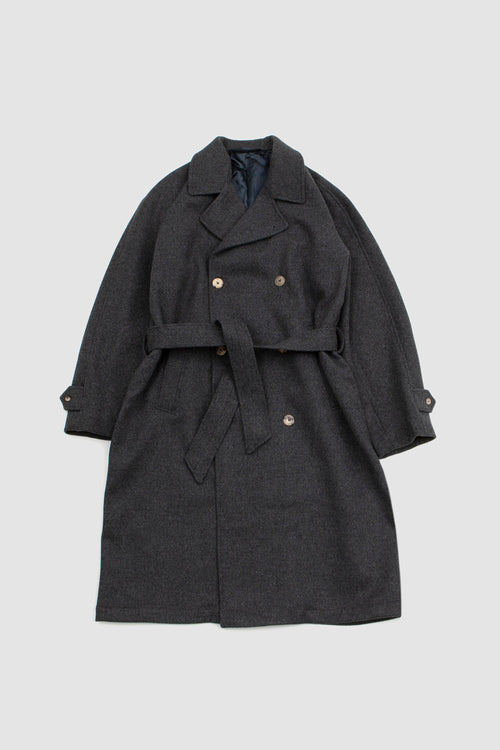 SPORTIVO STORE_Grandad Coat Charcoal