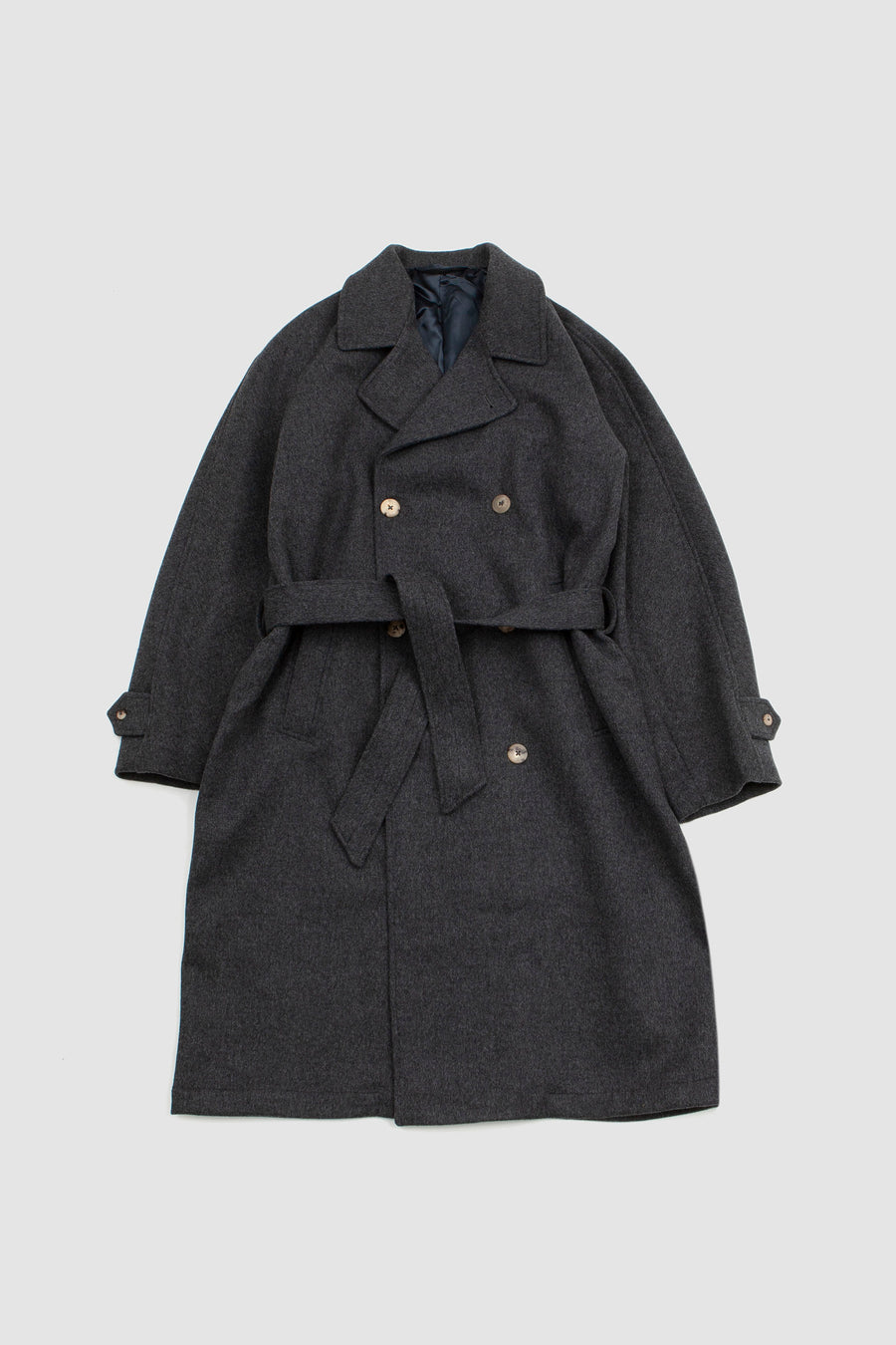 SPORTIVO STORE_Grandad Coat Charcoal