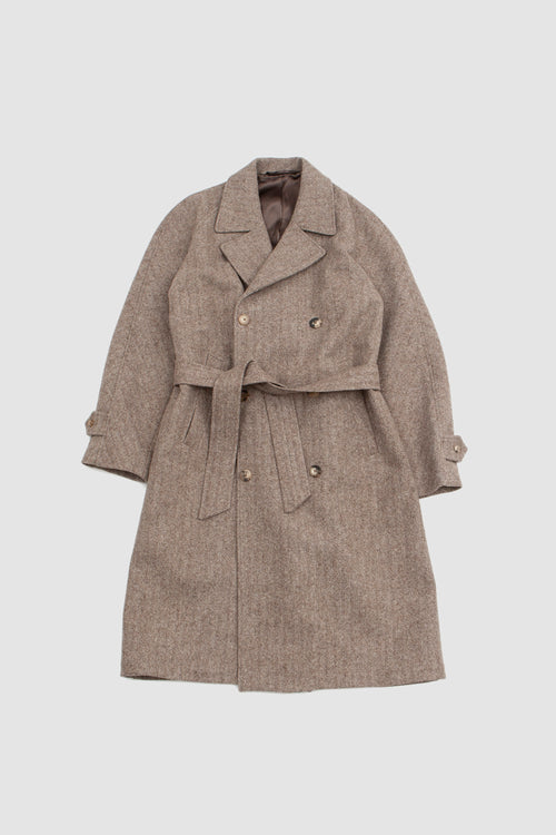 SPORTIVO STORE_Grandad Coat Undyed Herringbone