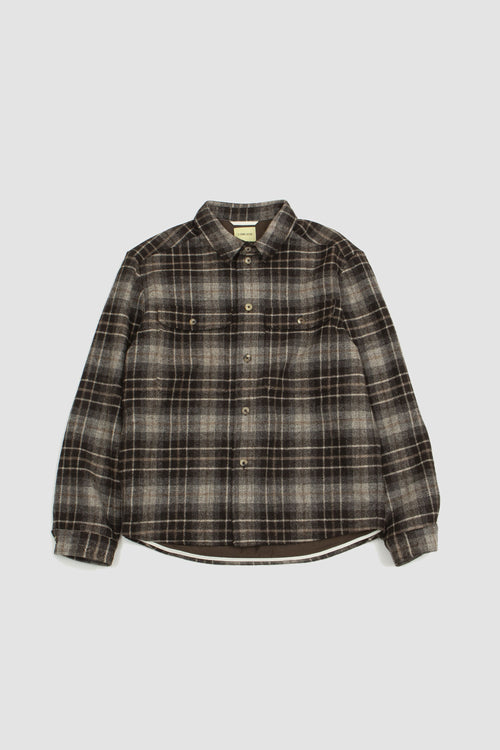 SPORTIVO STORE_Overshirt Undyed Shepherd's Check