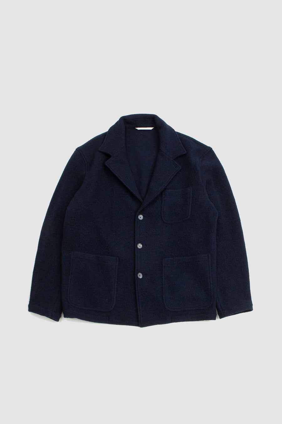 SPORTIVO STORE_Traveler Jacket Boiled Wool Navy