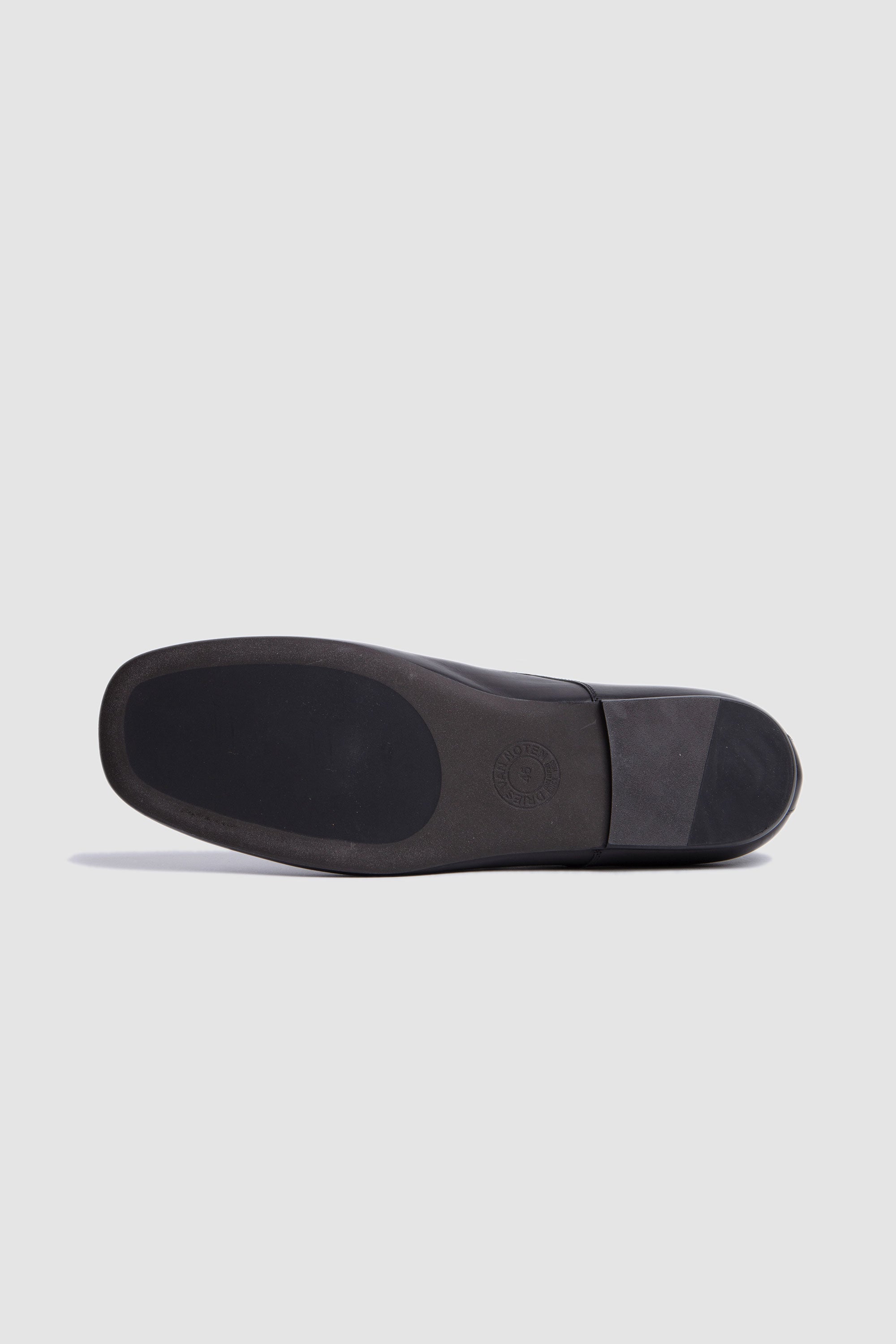 Leather Oxford Shoes Black_8