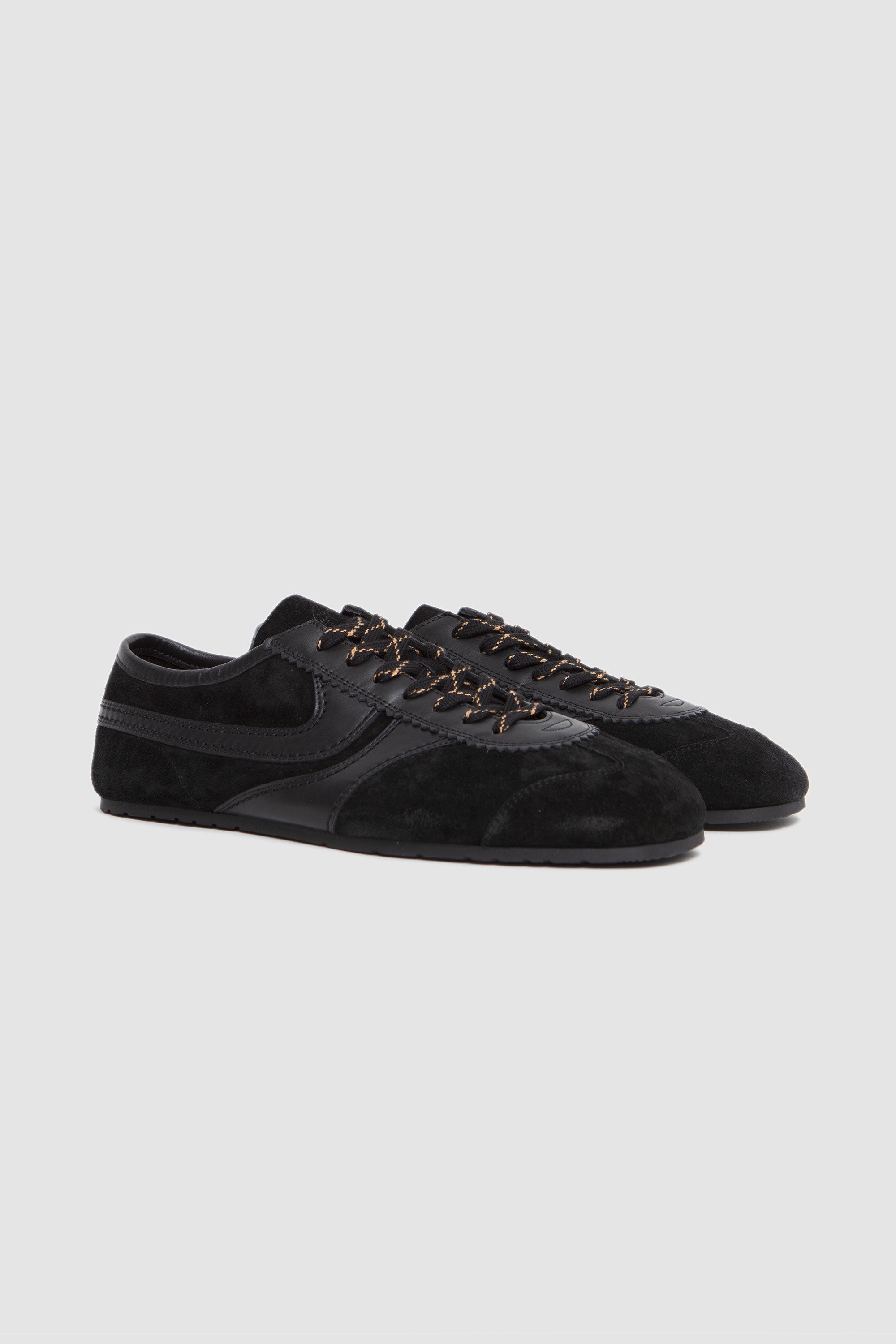 Suede Sneakers Black_2