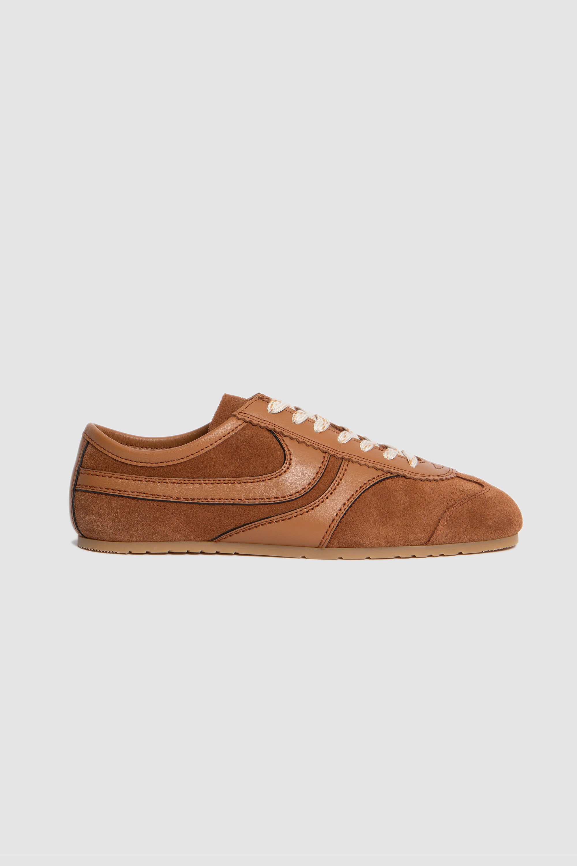 Suede Sneakers Tan
