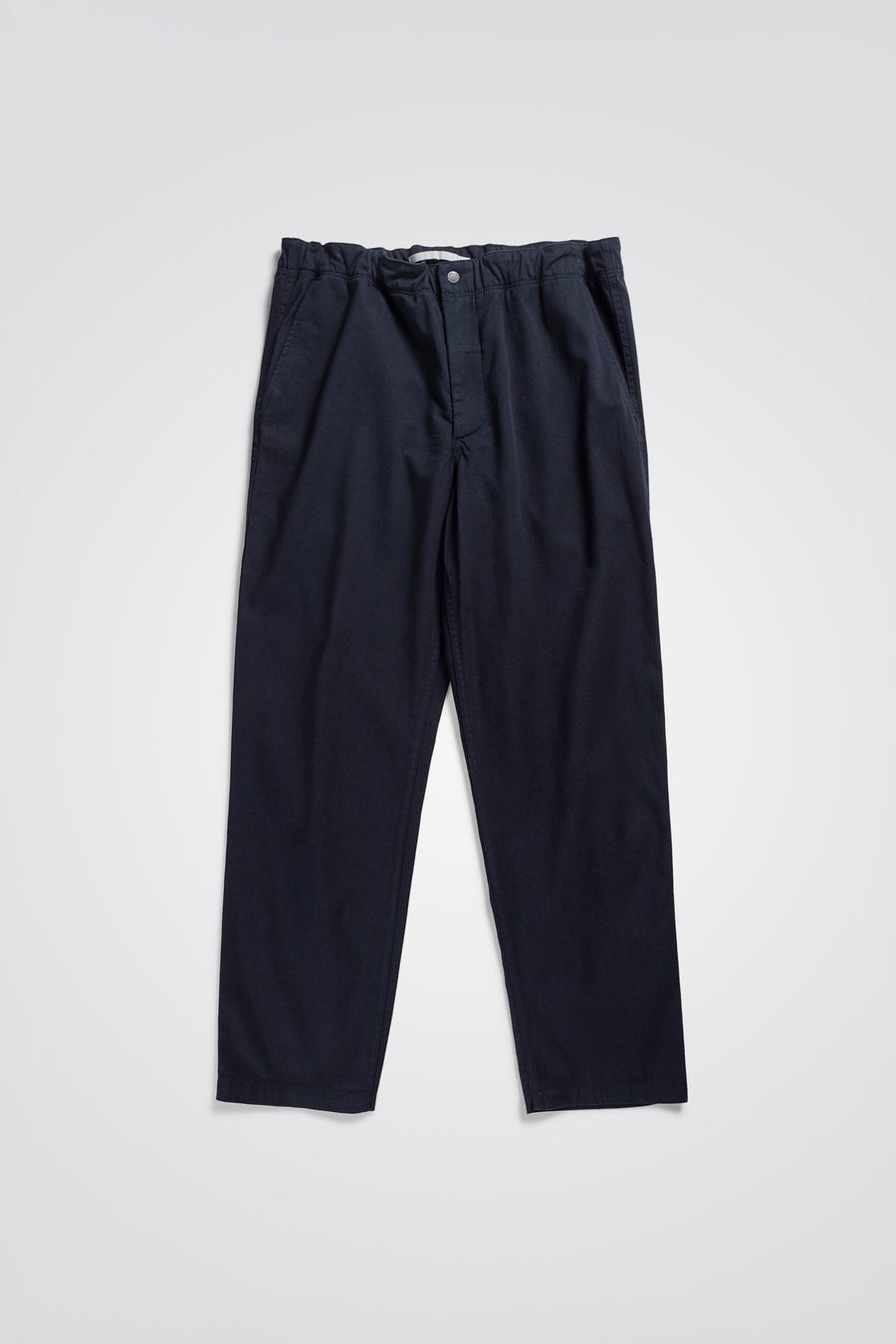 SPORTIVO STORE_Ezra Relaxed Org. Stretch Twill Trouser Dark Navy