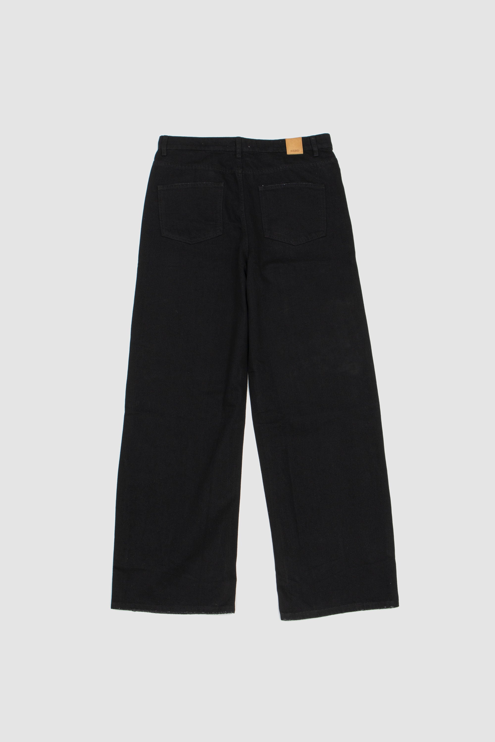 Lacy Baggy Jeans Jet Black_4