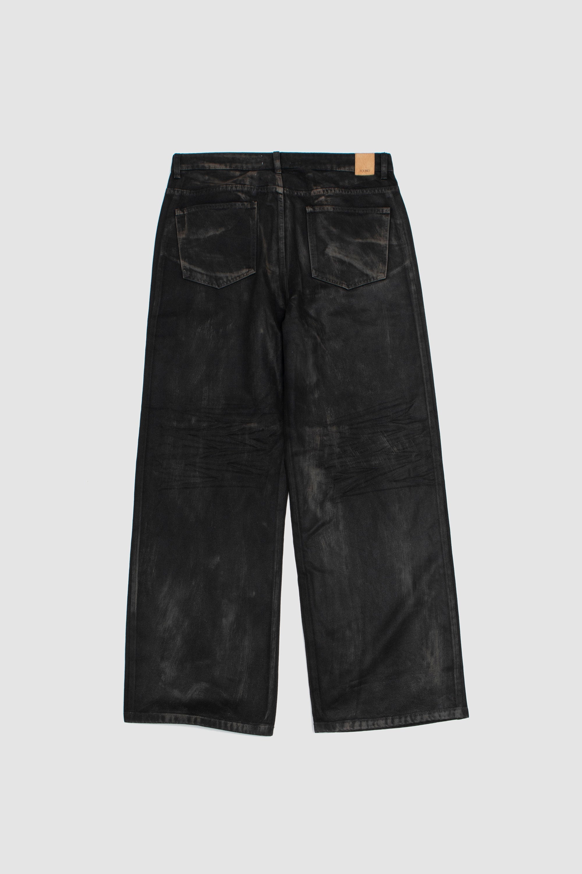Waxed Studded Jeans Vintage Black_4