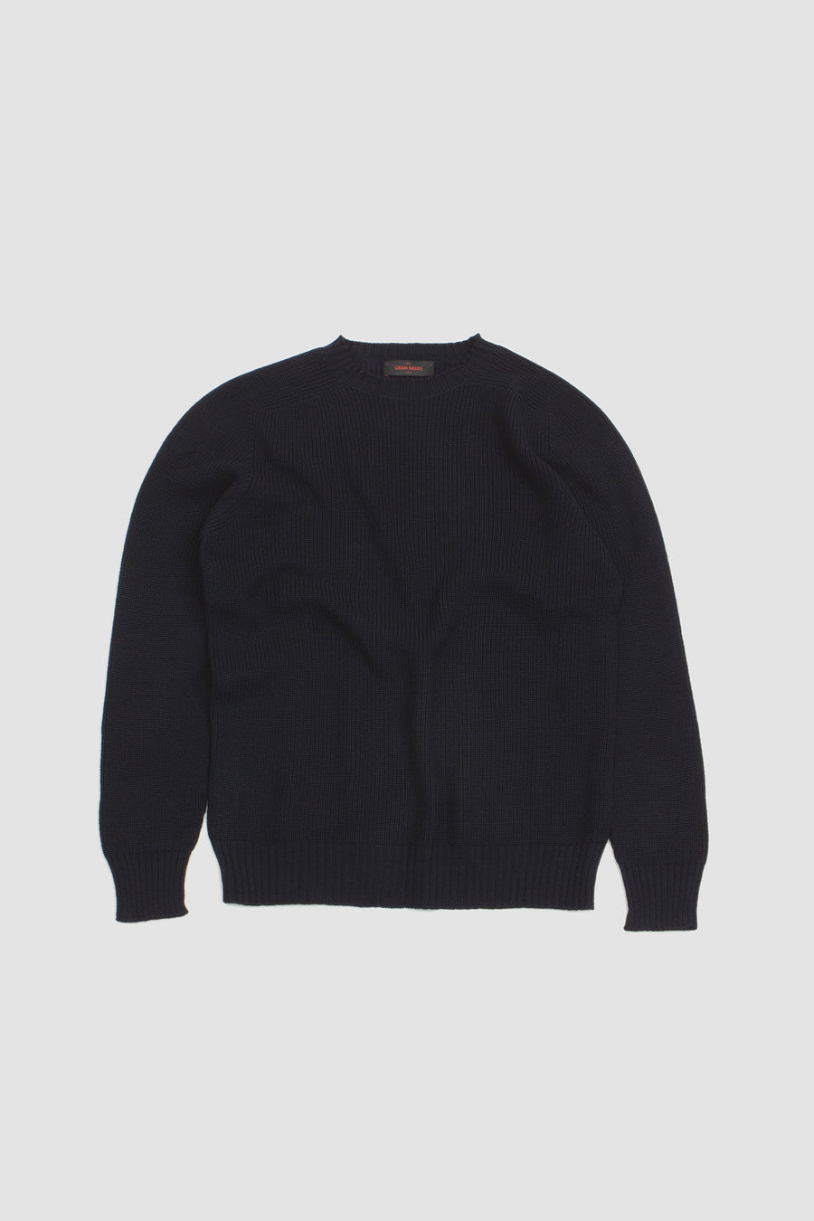 SPORTIVO STORE_Rain Wool Crew Neck Sweater Navy