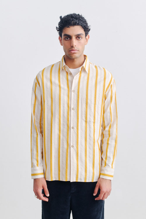 SPORTIVO STORE_Gusto Shirt Dandelion Stripe