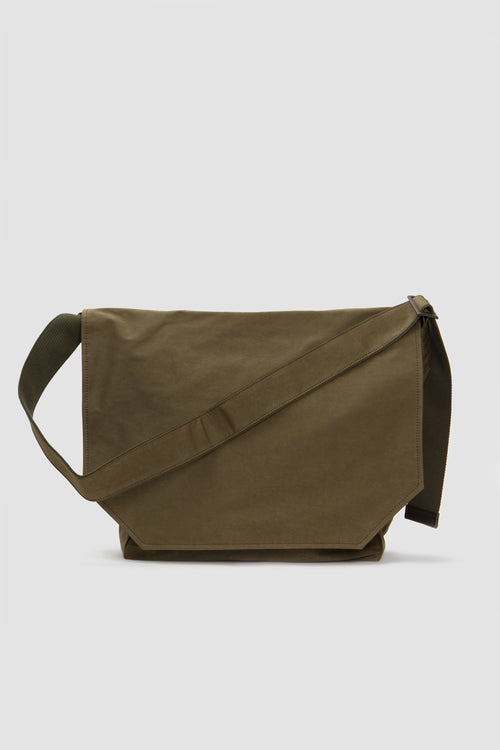 SPORTIVO STORE_Flap Shoulder Big Bag Khaki