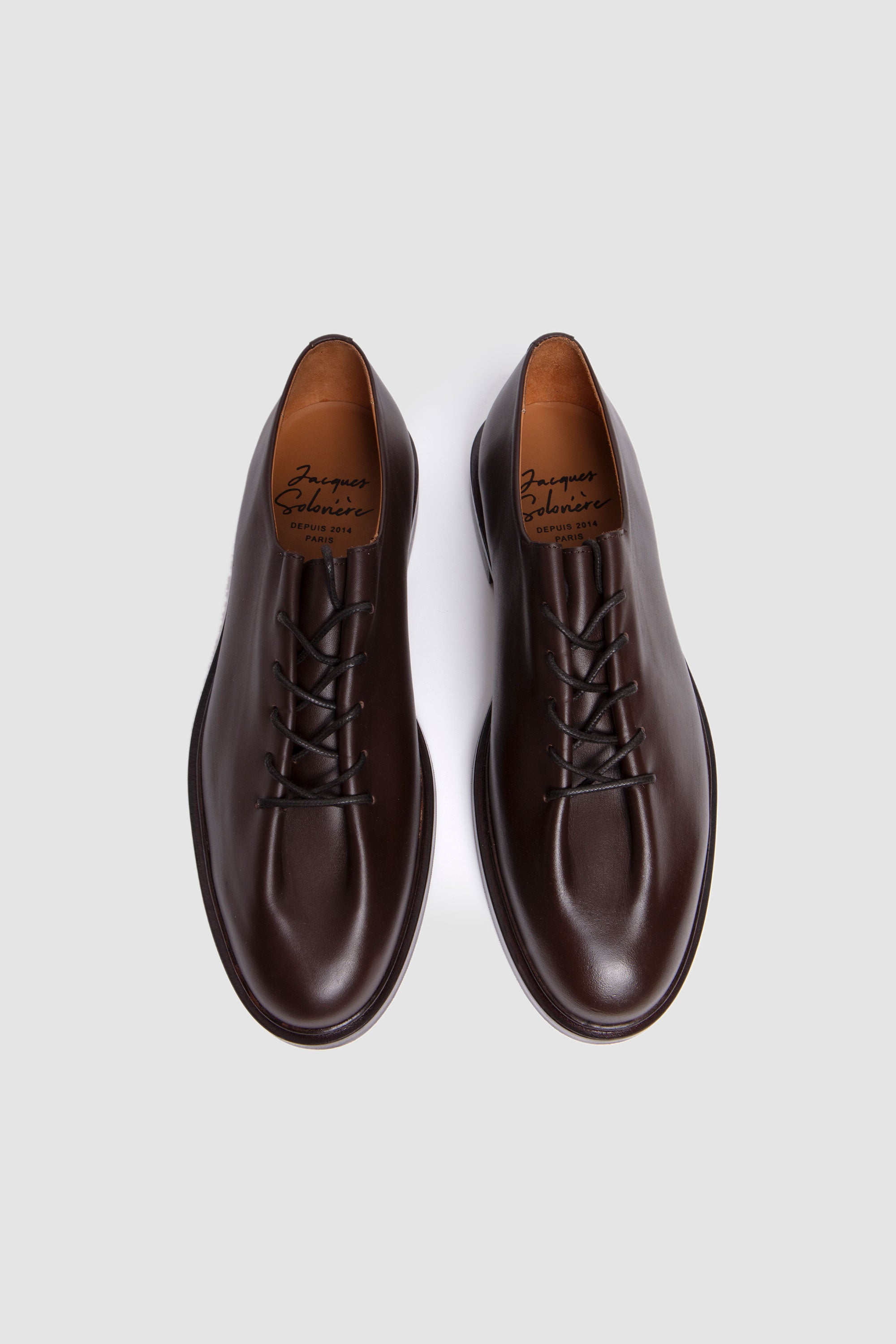 Edouard Calf Leather Dark Brown_2